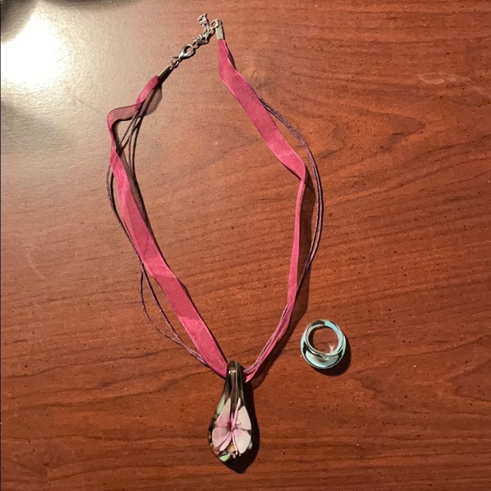 Glass Jewelry Set